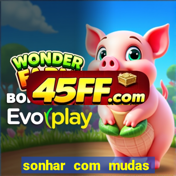 sonhar com mudas de plantas